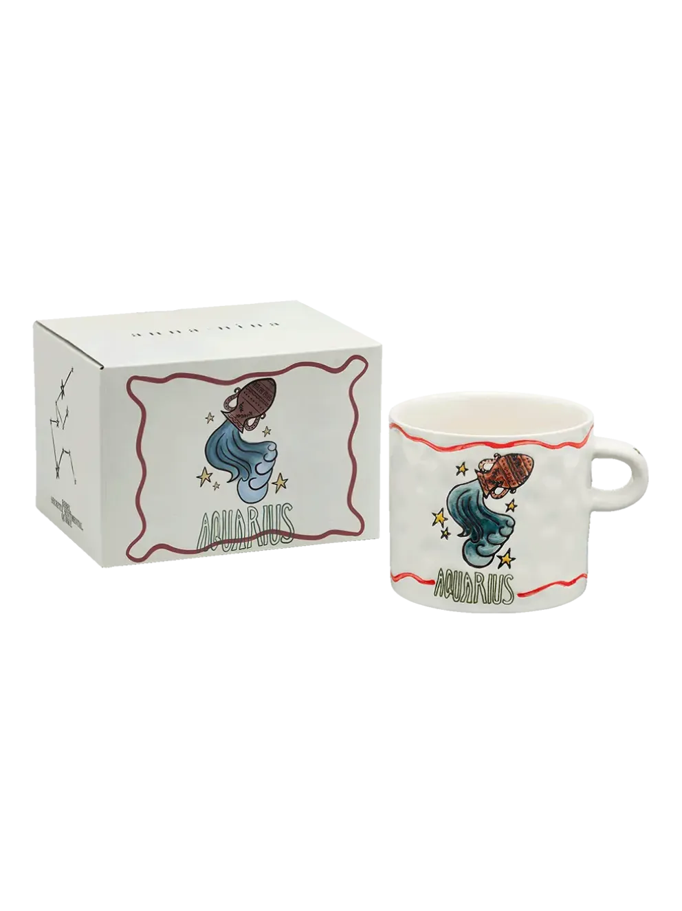 Ceramiczny kubek Zodiac Wodnik