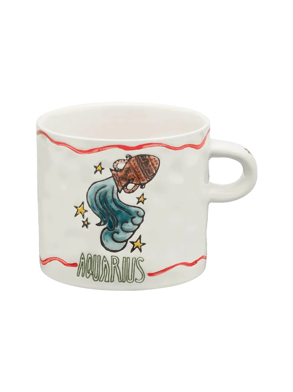 Ceramiczny kubek Zodiac Wodnik
