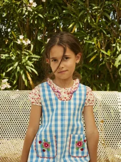 Christie dress Ibiza Blue