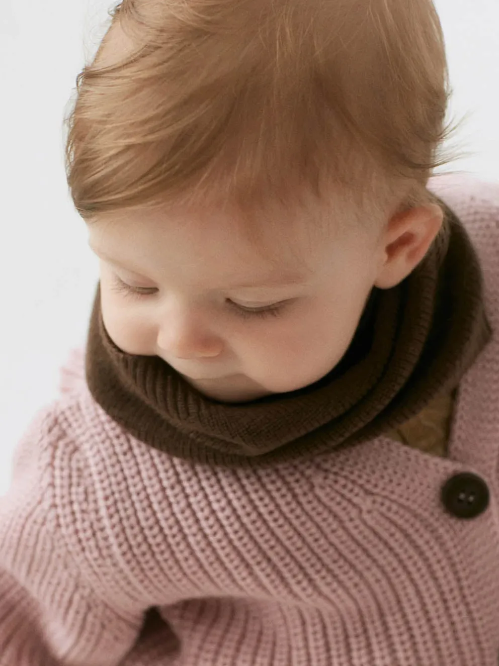Cienki komin z wełny merino Fine Loop Scarf