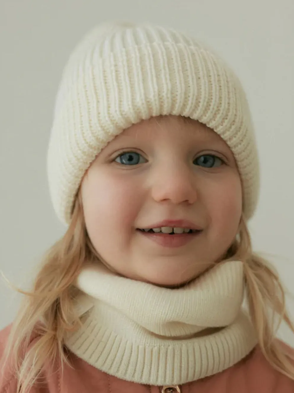 Cienki komin z wełny merino Fine Loop Scarf