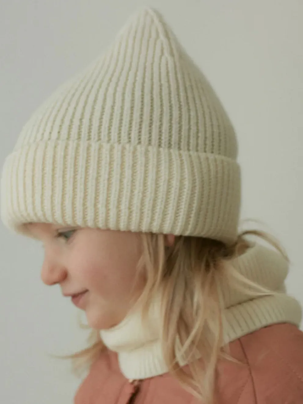 Cienki komin z wełny merino Fine Loop Scarf