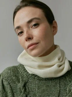 Cienki komin z wełny merino Fine Adult
