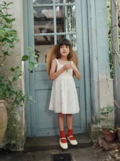 Coeur Embroidery Dress