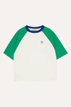Color Block Green Tshirt