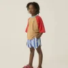 Color Block Red Tshirt