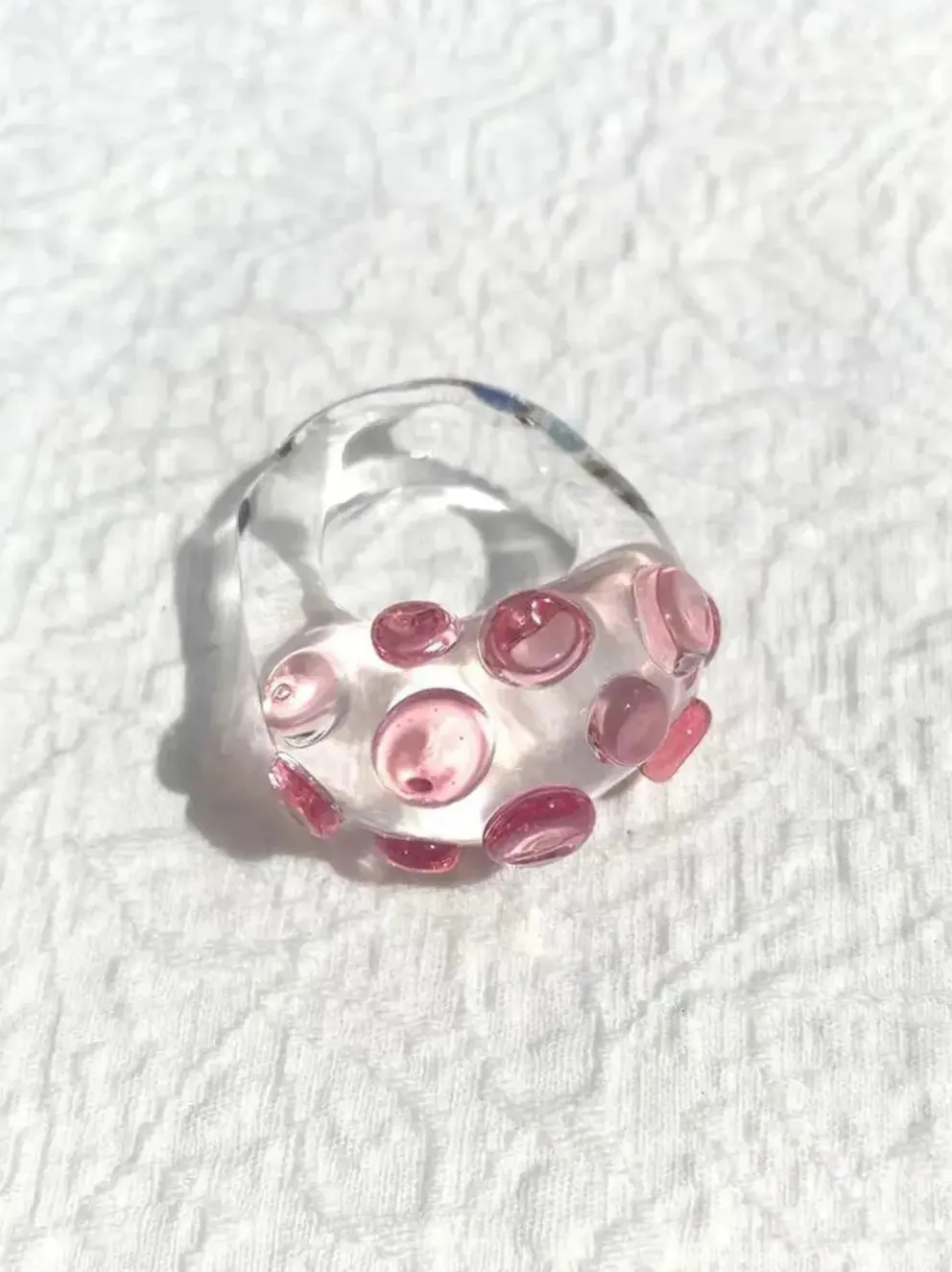 Confetti Glass Ring