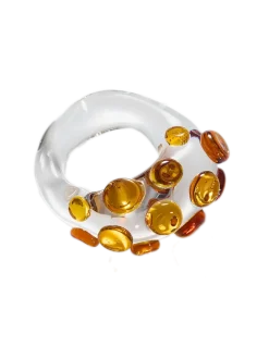 Confetti Glass Ring