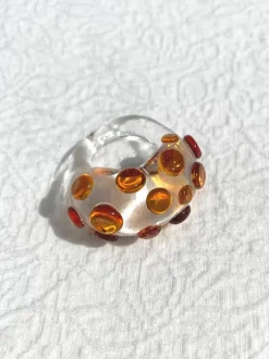 Confetti Glass Ring