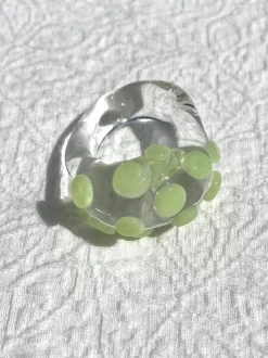 Confetti Glass Ring