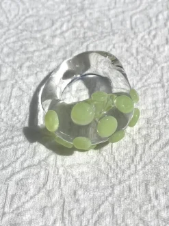 Confetti Glass Ring