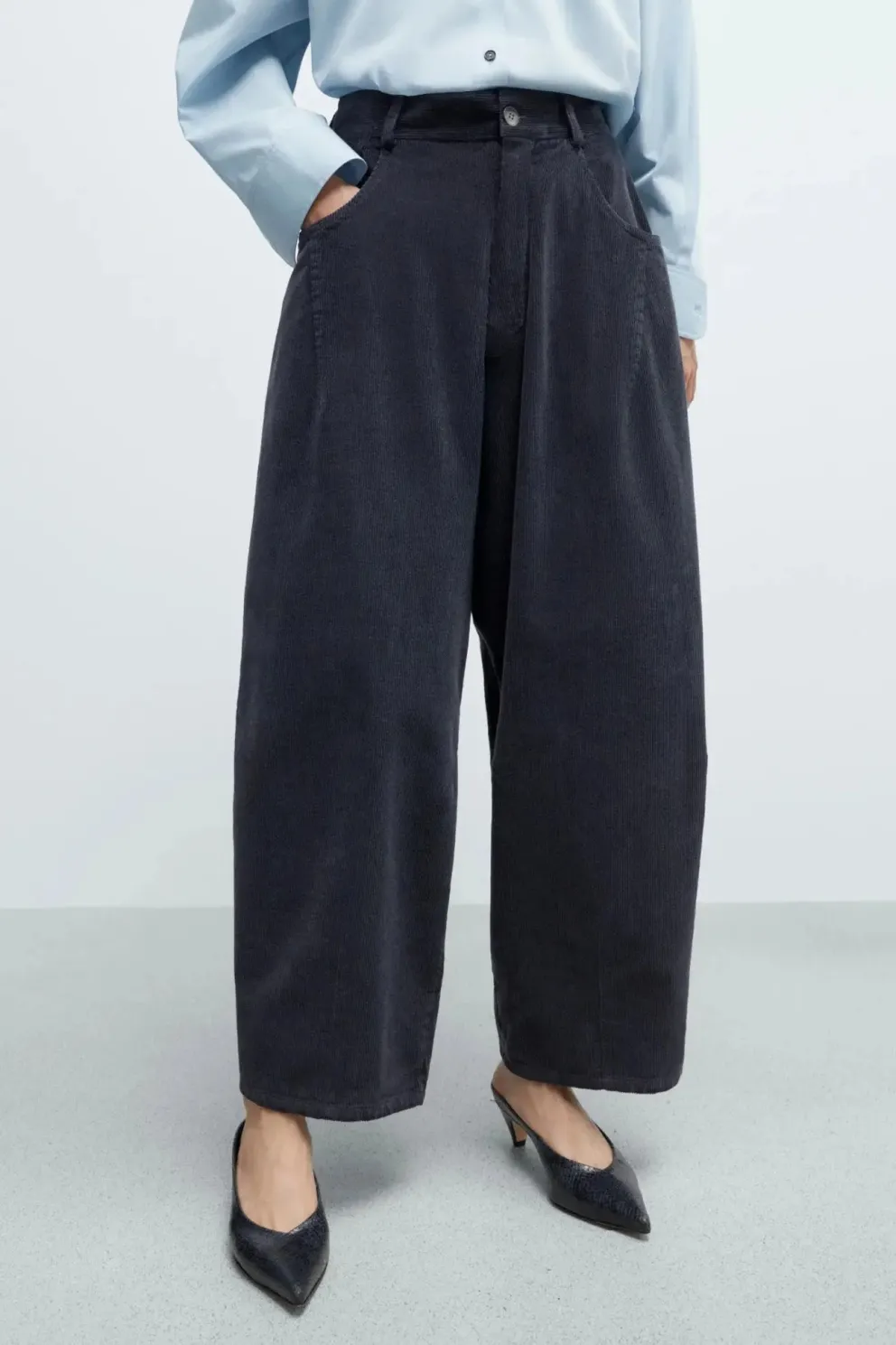 Corduroy Baggy pants