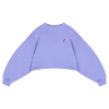 Crop heart sweater