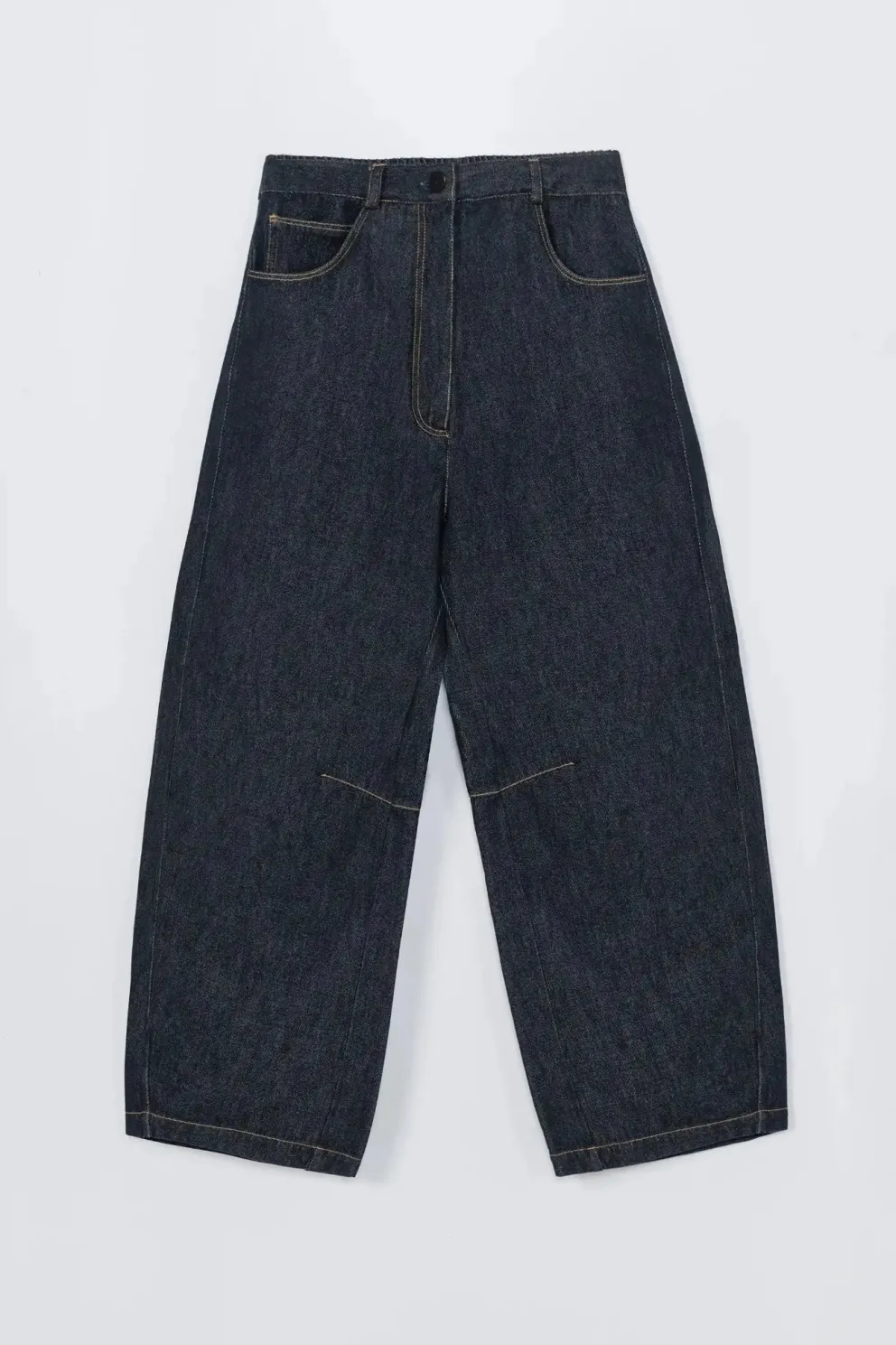 Curved Baggy Jeans