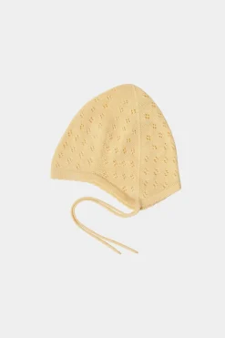 Czapeczka niemowlęca z merino Baby Pointelle Hat