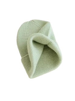 Czapka niemowlęca merino Beanie Newborn 0+
