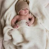 Czapka niemowlęca merino Beanie Newborn 0+