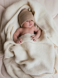 Czapka niemowlęca merino Beanie Newborn 0+