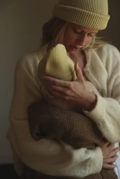 Czapka niemowlęca merino Beanie Newborn 0+