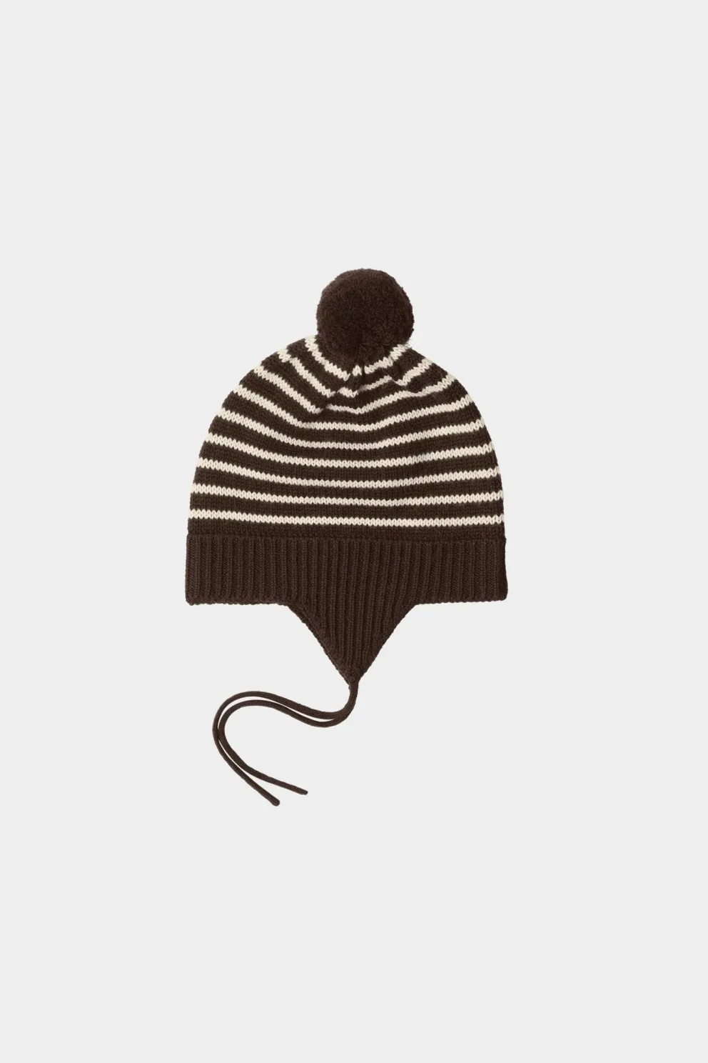 Czapka niemowlęca z merino Baby Pompom Hat