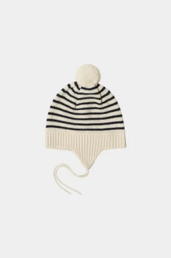 Czapka niemowlęca z merino Baby Pompom Hat