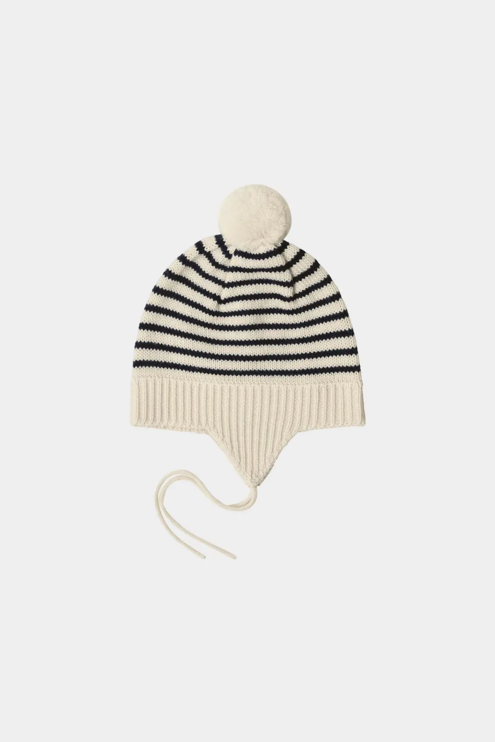 Czapka niemowlęca z merino Baby Pompom Hat