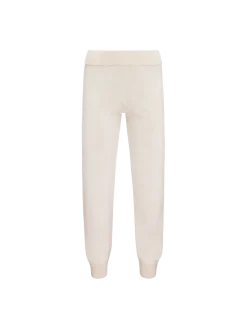 Damskie spodnie joggery z wełny merino