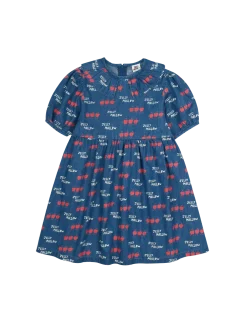 Dancing Apple Denim Dress