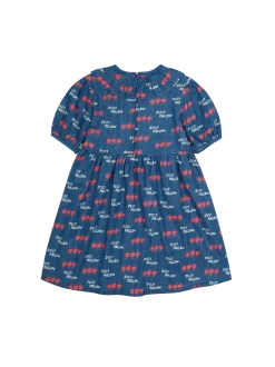 Dancing Apple Denim Dress