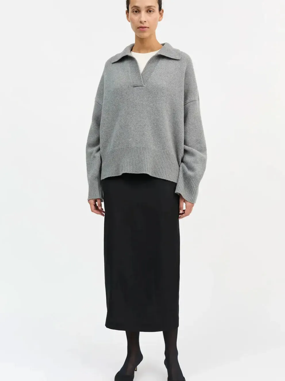 Dean V-neck Merino Jumper