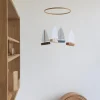 Dekoracyjny mobil Sailboats