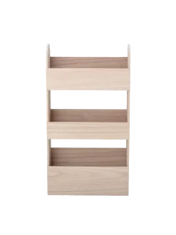 Drewniana półka na książki Moris Shelf
