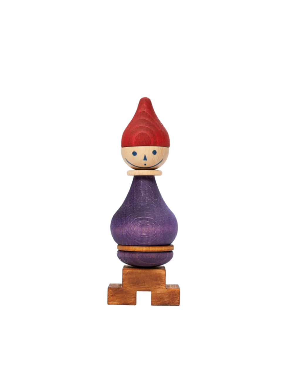 Drewniana retro układanka Stick Figure