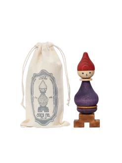 Drewniana retro układanka Stick Figure