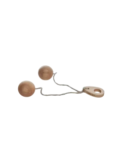 Drewniana zabawka vintage Bon Bon Ball