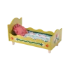 Drewniane mini łóżeczko Les Minouchkas