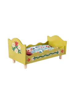 Drewniane mini łóżeczko Les Minouchkas