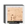 drewniane puzzle safari