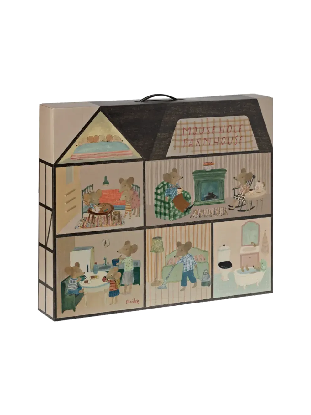 Drewniany domek dla myszek Maileg Farmhouse