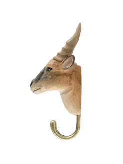 Drewniany haczyk Antylopa