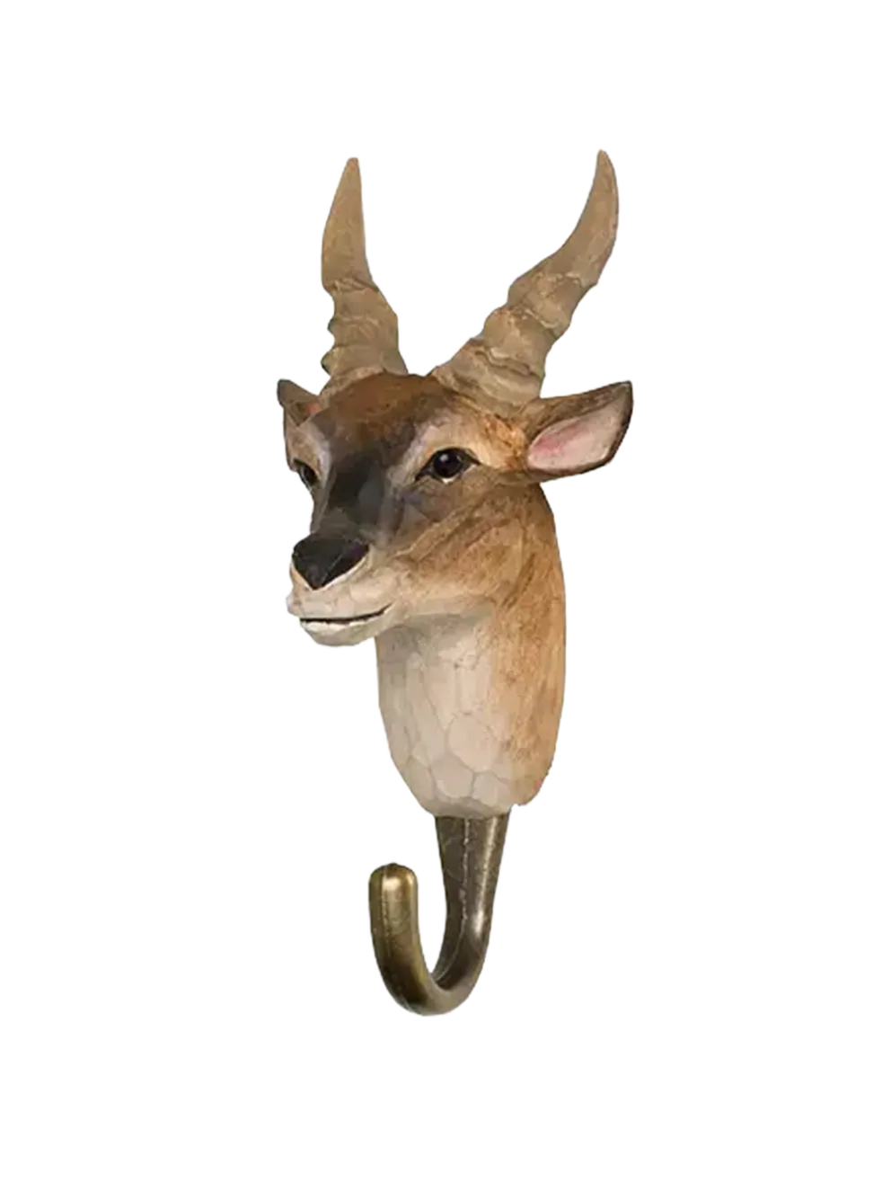 Drewniany haczyk Antylopa