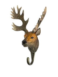 Drewniany haczyk Jeleń