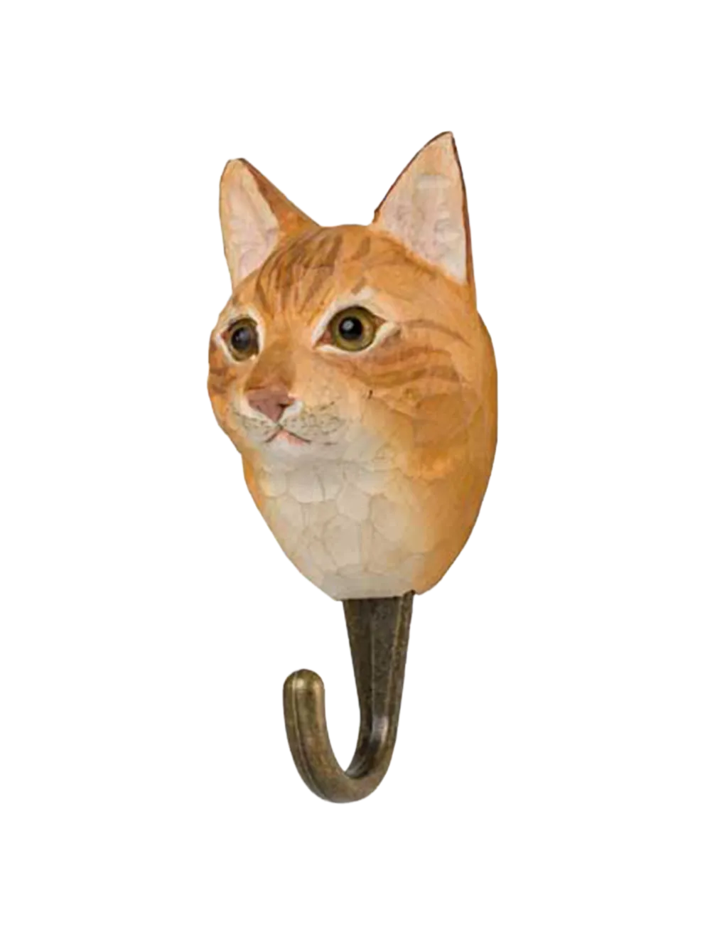 Drewniany haczyk Kot