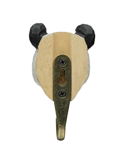 Drewniany haczyk Panda