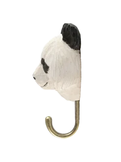 Drewniany haczyk Panda