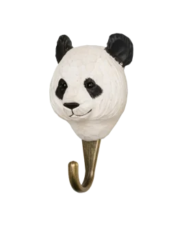 Drewniany haczyk Panda