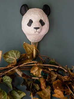 Drewniany haczyk Panda