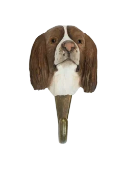 Drewniany haczyk Springer Spaniel