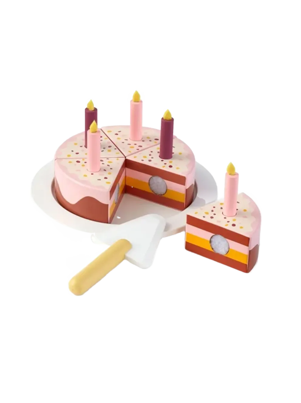 Drewniany tort