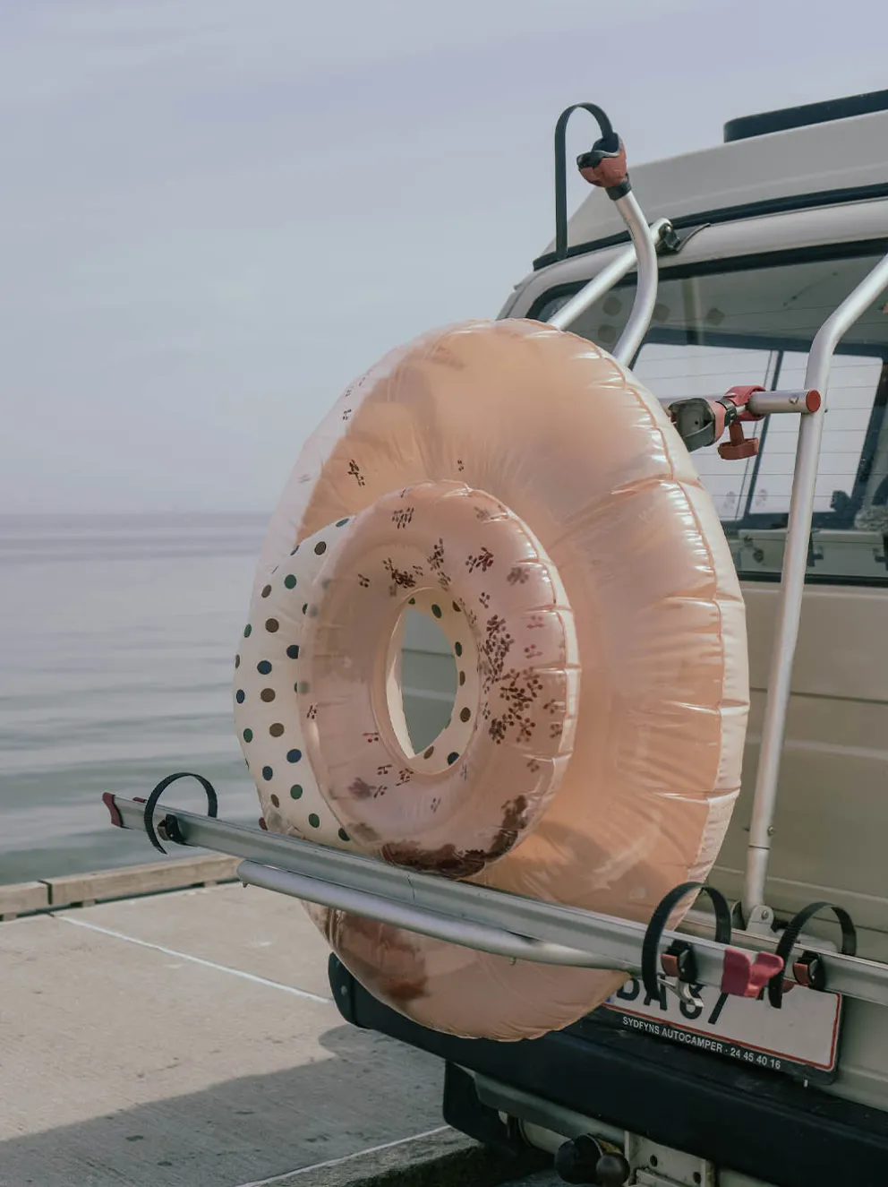 Duże dmuchane koło do pływania Float Ring